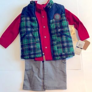 🎊HP🎊New Timberland 3 Piece Vest Set